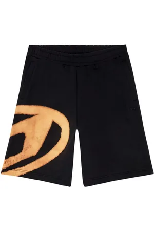 Diesel Shorts sportivi con effetto schiarito
