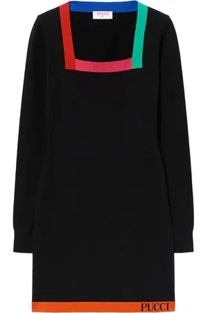 Puccini Abito corto con design color-block