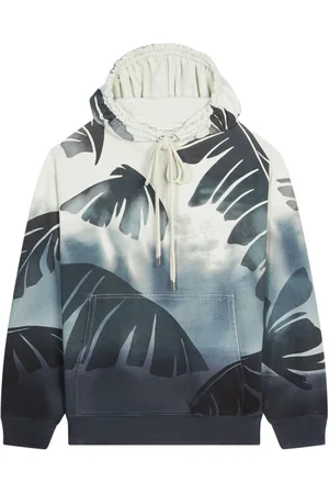 DRIES VAN NOTEN Felpa con stampa Palm