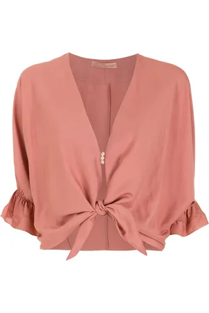 CLUBE BOSSA Blusa con dettaglio nodo Rubin