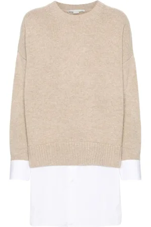 Stella McCartney Maglione con effetto a strati