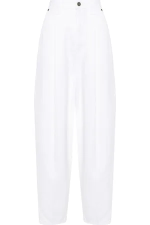 Khaite Jeans The Ashford affusolati a vita alta