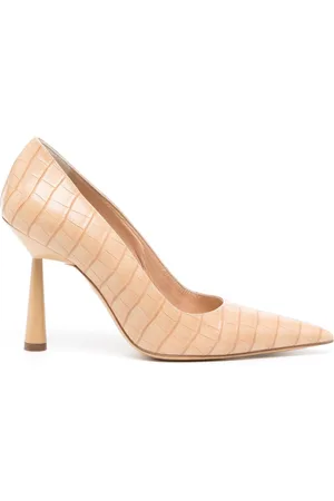 Gia Borghini Pumps Balantine con effetto coccodrillo 100mm