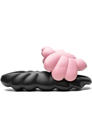 TAKASHI MURAKAMI Sandali slides Ohana Full-Bloom "Black/Pink"