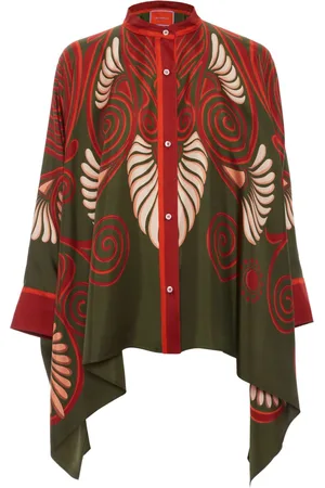 La DoubleJ Camicia con stampa geometrica