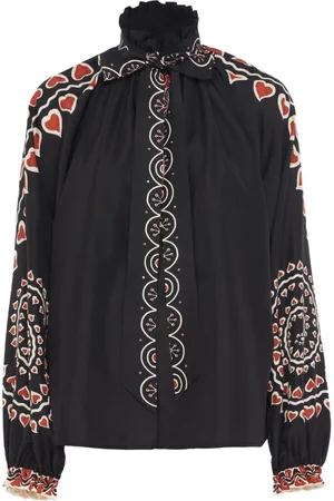 La DoubleJ Blusa Cerere con stampa Placée