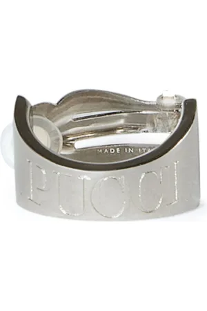 Puccini Set di 3 ear cuff Crush con logo