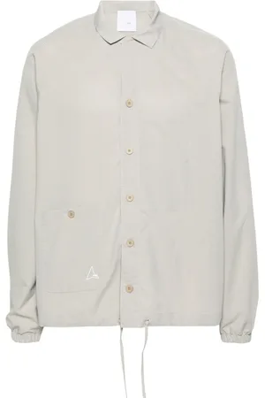 ROA Camicia a quadri traforata