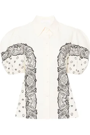 Chloé Blusa con stampa bandana
