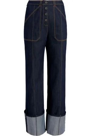 Cinq A Sept Jeans svasati a vita alta Benji
