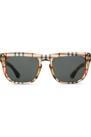 Burberry Occhiali da sole Vintage Check squadrati