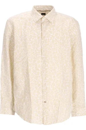 HUGO BOSS Camicia con stampa C-Hal Leaf