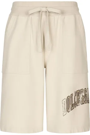 Dolce & Gabbana Shorts sportivi con ricamo