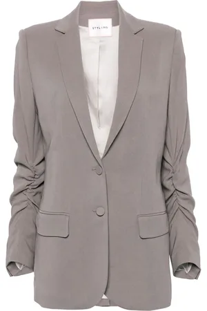 Styland Blazer monopetto con revers a lancia