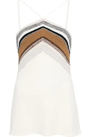 Proenza Schouler Top Bella con scollo all