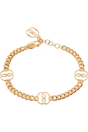 Bally Bracciale a catena con ciondolo Emblem