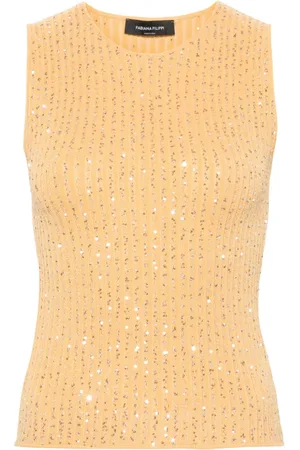 Fabiana Filippi Canotta con paillettes