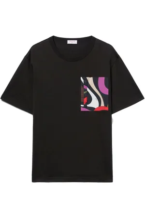 Puccini T-shirt con stampa Marmo