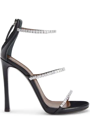 Giuseppe Zanotti Sandali Harmony con cristalli 80mm