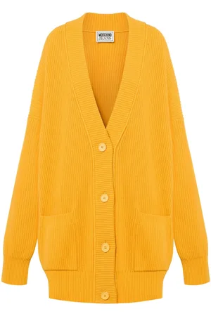 Moschino Cardigan oversize con scollo a V