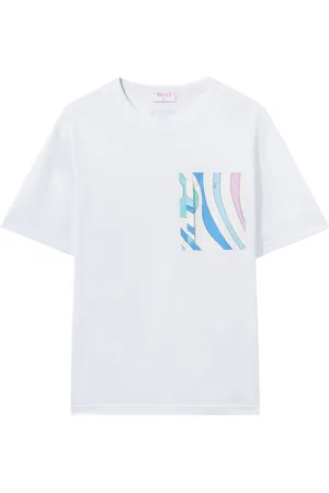 Puccini T-shirt con stampa Marmo