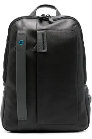 Piquadro Zaino porta pc con placca logo