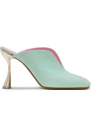 Balmain Mules Eden in pelle scamosciata 95mm