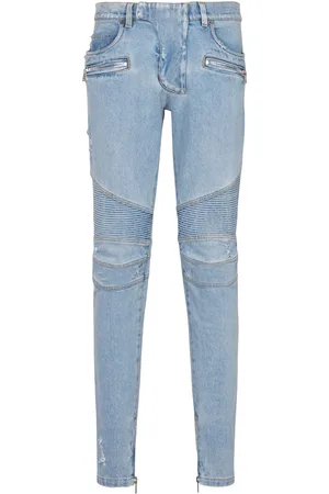 Balmain Jeans skinny Biker a vita media