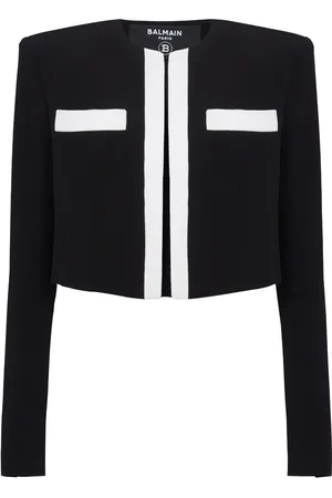Balmain Giacca Spencer crop
