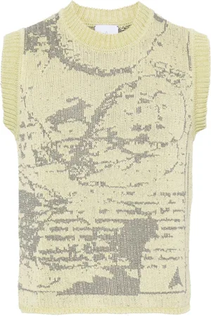 ROA Gilet Elk con intarsio