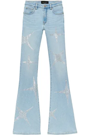 Purple Brand Jeans svasati con strass
