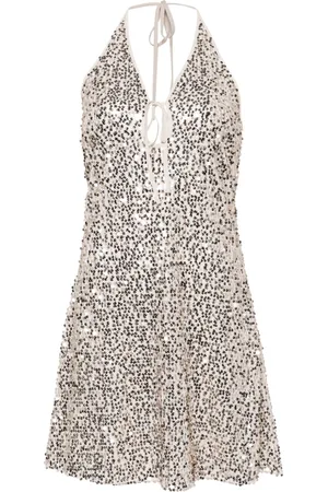 ROTATE Abito corto con paillettes