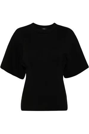 GOEN.J T-shirt con arricciature