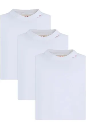 Marni Set 3 T-shirt con ricamo