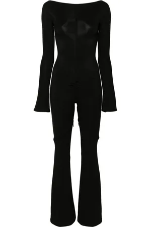 Courrèges Tuta intera Ellipse con zip