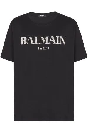 Balmain T-shirt Vintage con strass