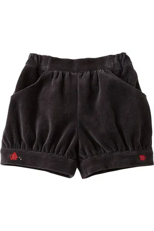 Familiar Shorts a coste con ricamo