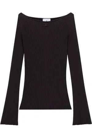 Courrèges Maglione con scollo a barca
