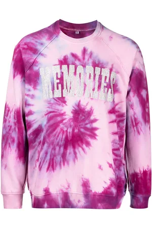 Stain Shade Felpa con fantasia tie dye x Hiroshi Fujiwara
