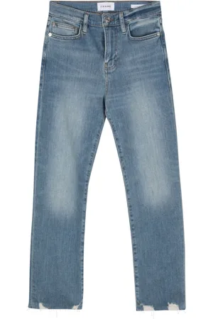 Frame Jeans dritti a vita alta