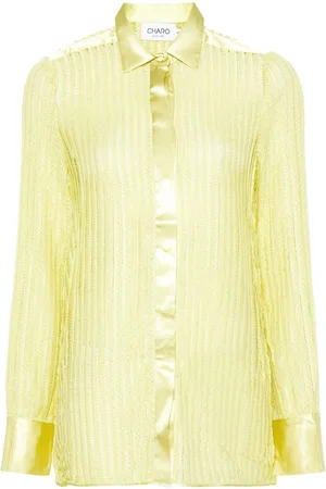 CHARO RUIZ IBIZA Camicia Achty con dettaglio in pizzo