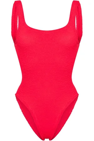 Hunza G Costume intero con scollatura posteriore