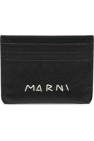 Marni Portacarte con ricamo