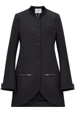 Courrèges Cappotto monopetto Ellipse