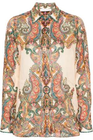 ZIMMERMANN Camicia Ottie con stampa paisley