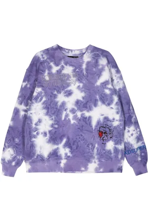 KIDSUPER STUDIOS Felpa con fantasia tie dye
