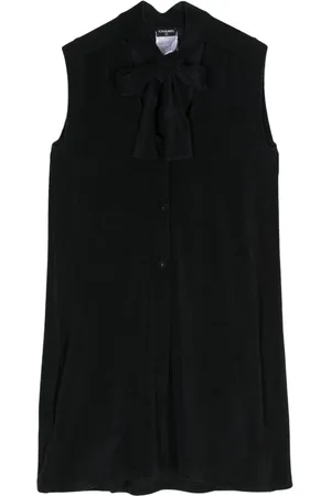 CHANEL Abito corto smanicato con fiocco 2007