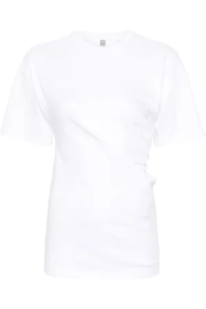 Totême T-shirt asimmetrica