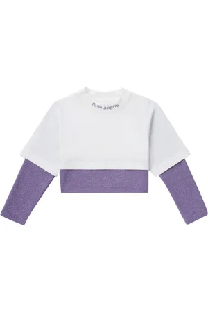 Palm Angels T-shirt a strati Lurex