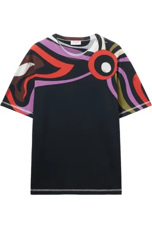 Puccini T-shirt con stampa Marmo